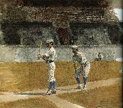 Thomas Eakins The Study of Baseball Sweden oil painting artist